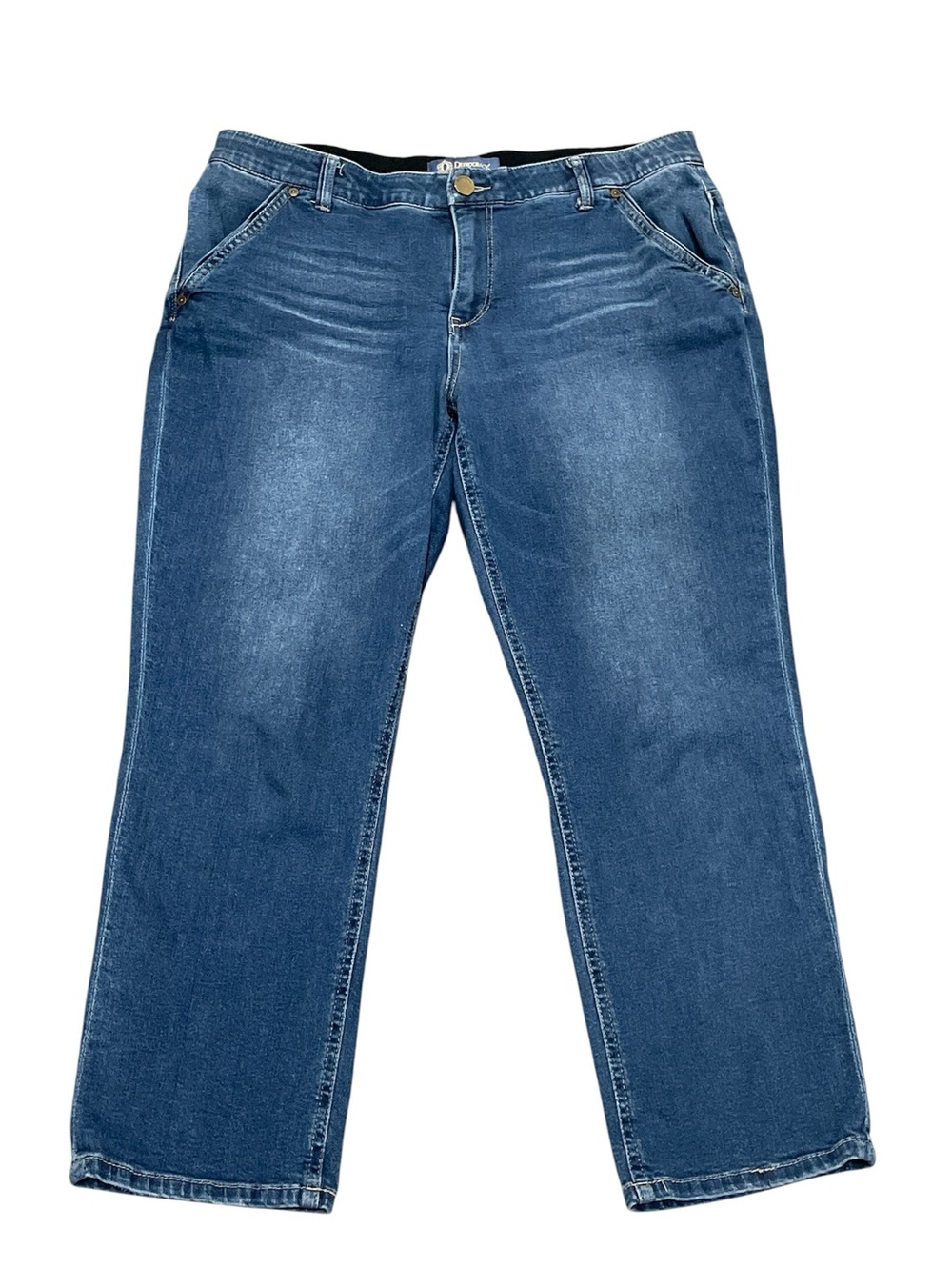 Democracy Straight Leg  Jean Size 12 Ab Solution
